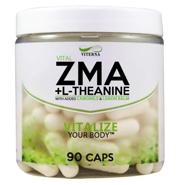 Viterna - Vital ZMA + L-Theanine 90 kapslar
