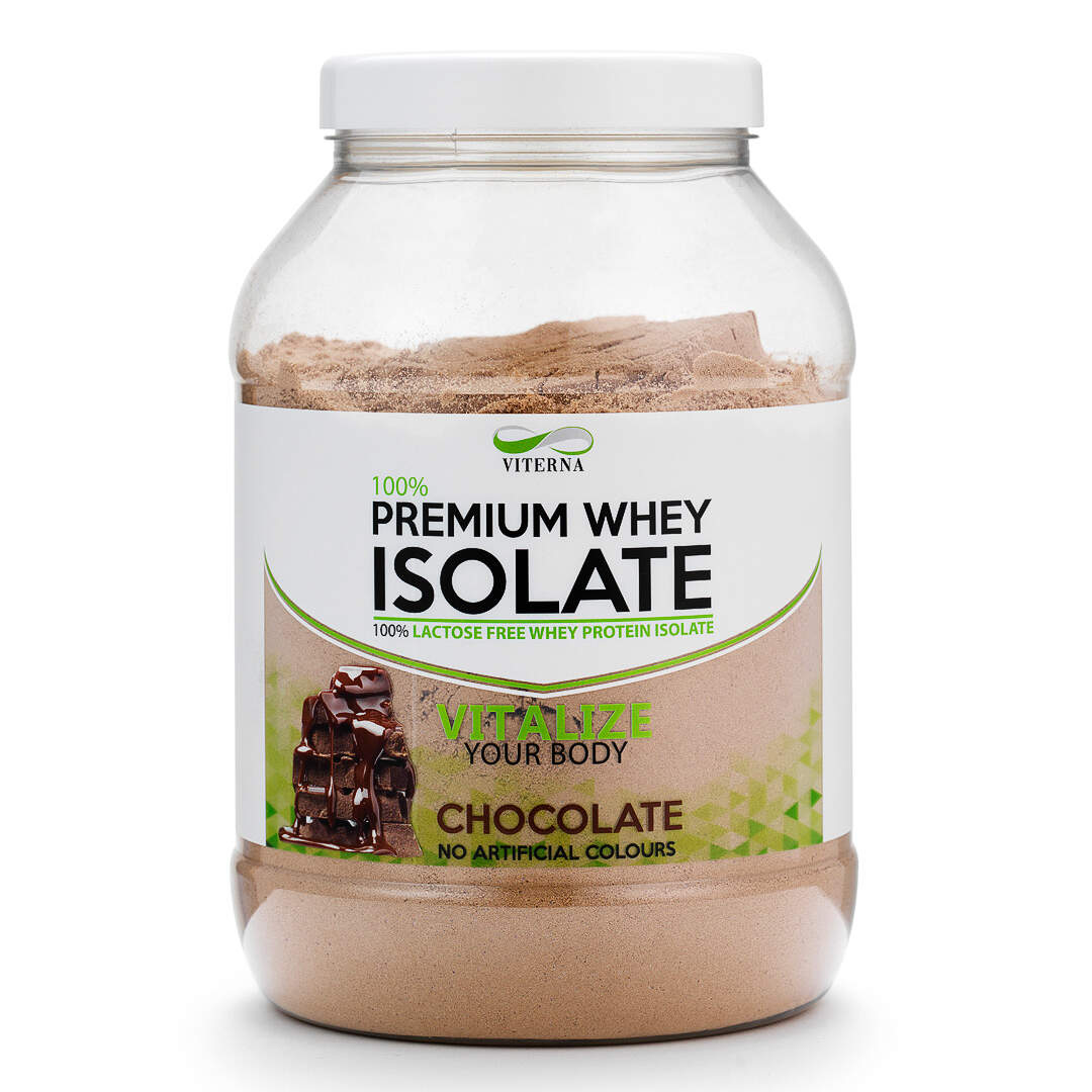 Viterna - Viterna 100% Premium Whey Isolate, 900g - Choc