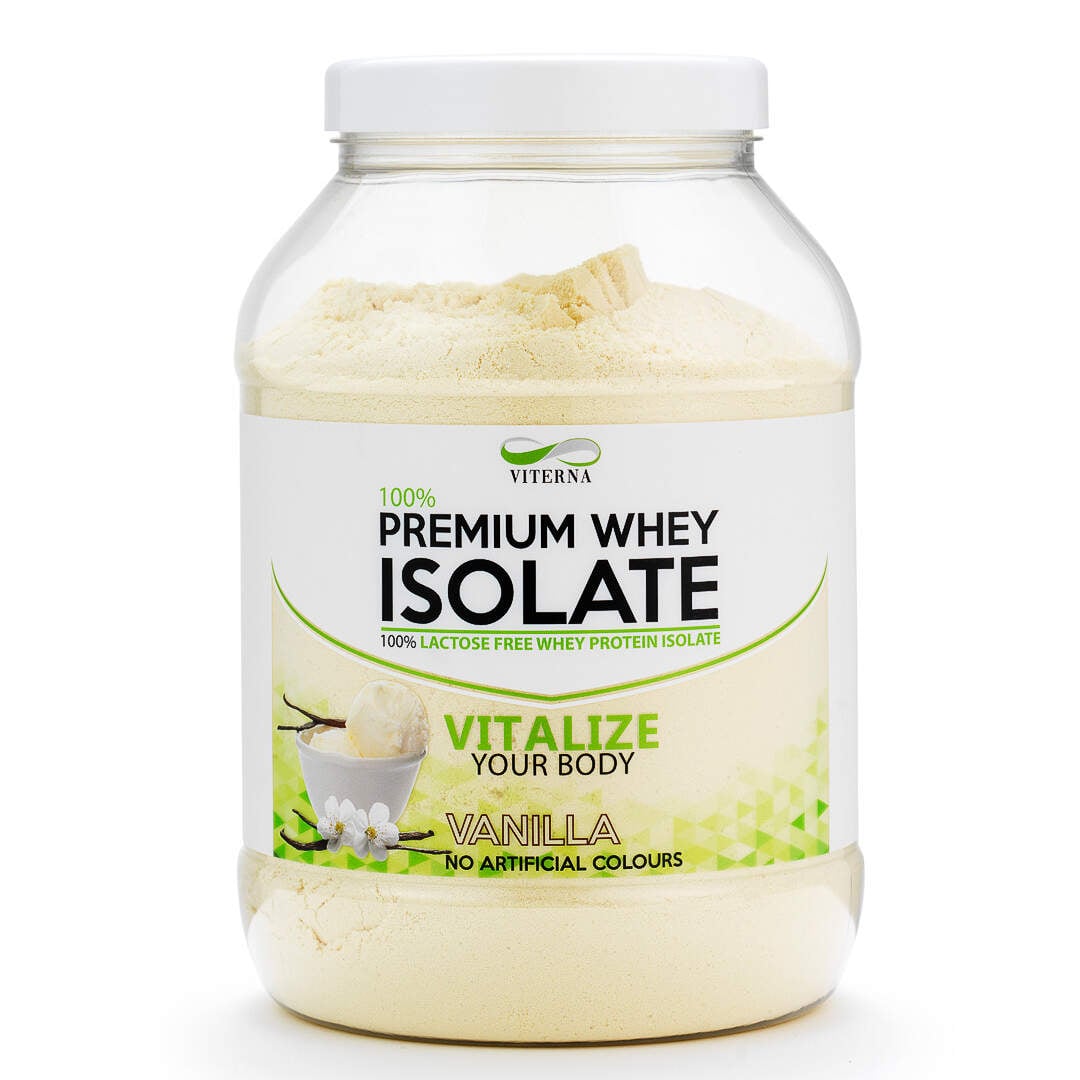 Viterna - Viterna 100% Premium Whey Isolate, 900g - Vanilla