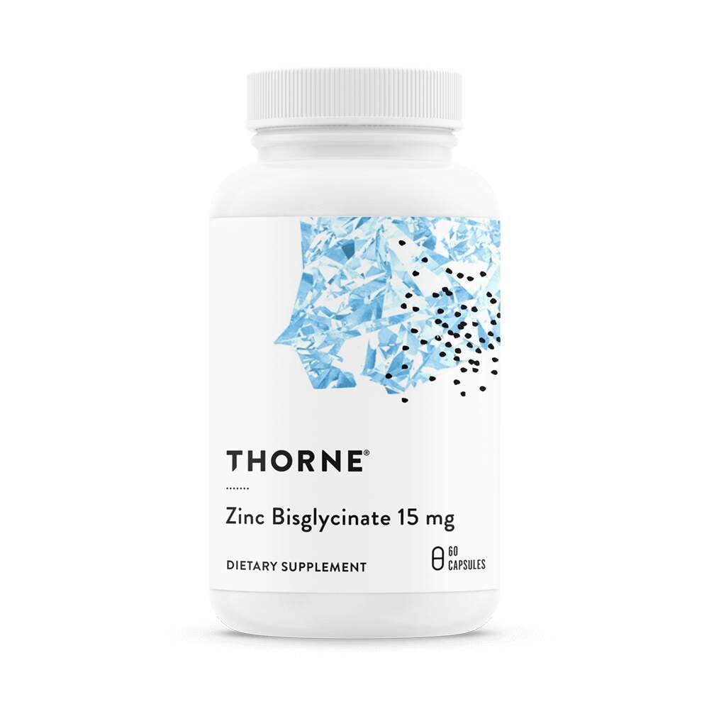 Thorne - Zinc Bisglycinate 15 mg 60 kapslar